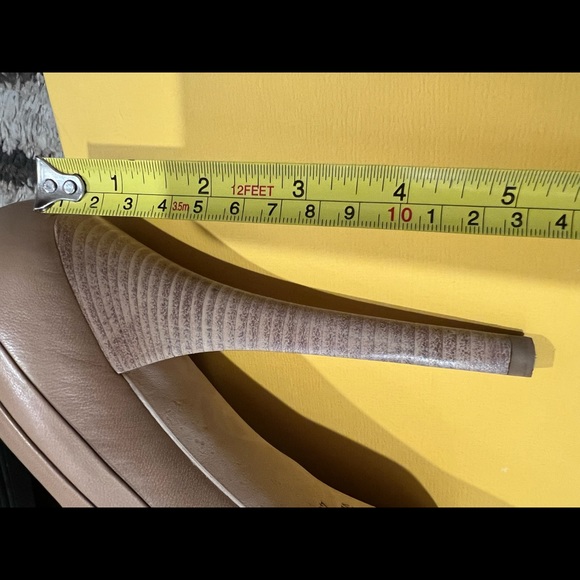 🌺🥀🌼💐HOST PICK! 🌸🌹🌷🌻♥️Fendi ruched leather heels 40 spuntata Napa nude - Picture 16 of 16